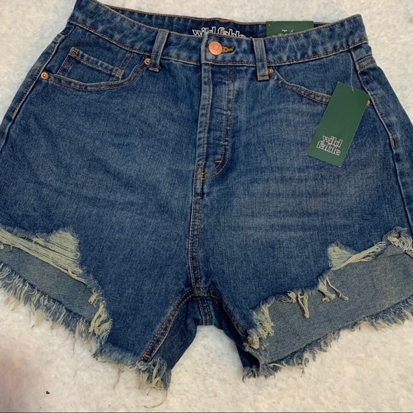 wild fable Pants - Distressed Jean Shorts